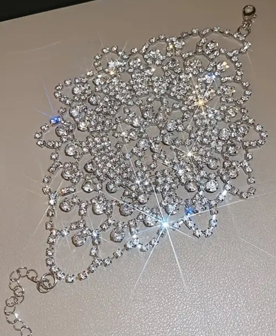Spectacular diamond sparkle bracelet!