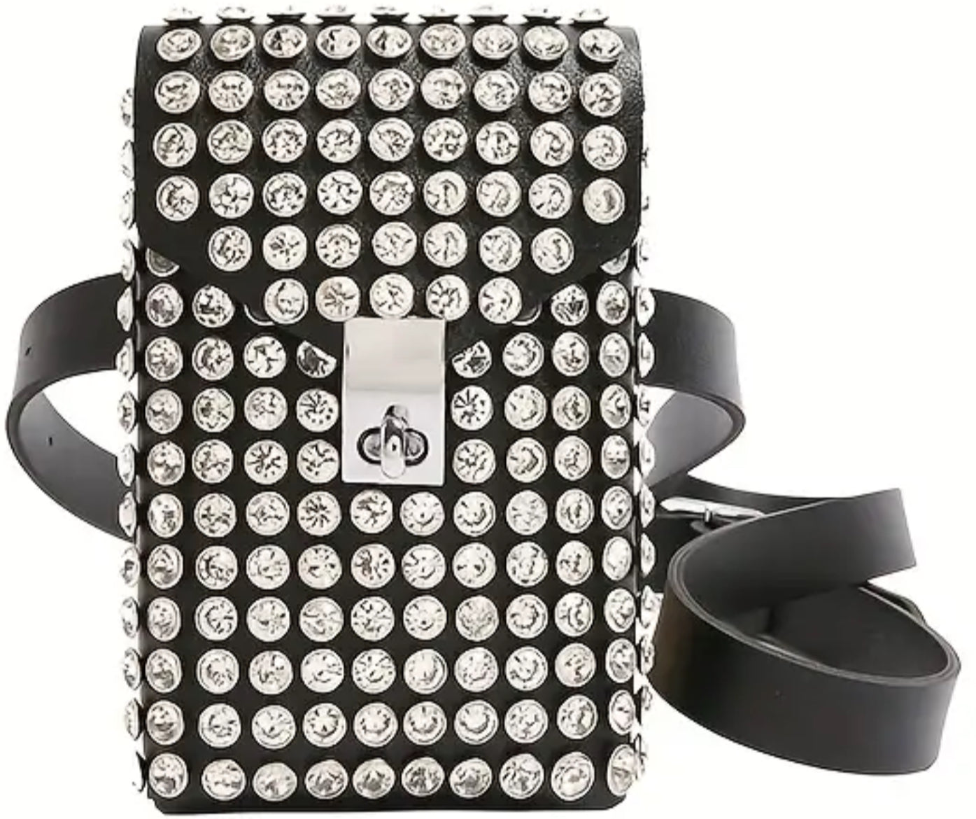 Cross body bling out bag!