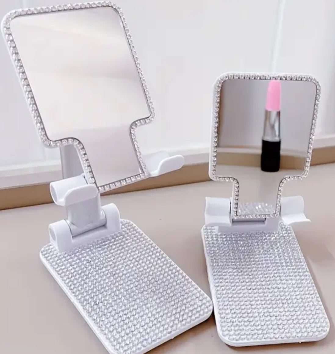 Diamond Sparkle Encrusted Phone Stand!