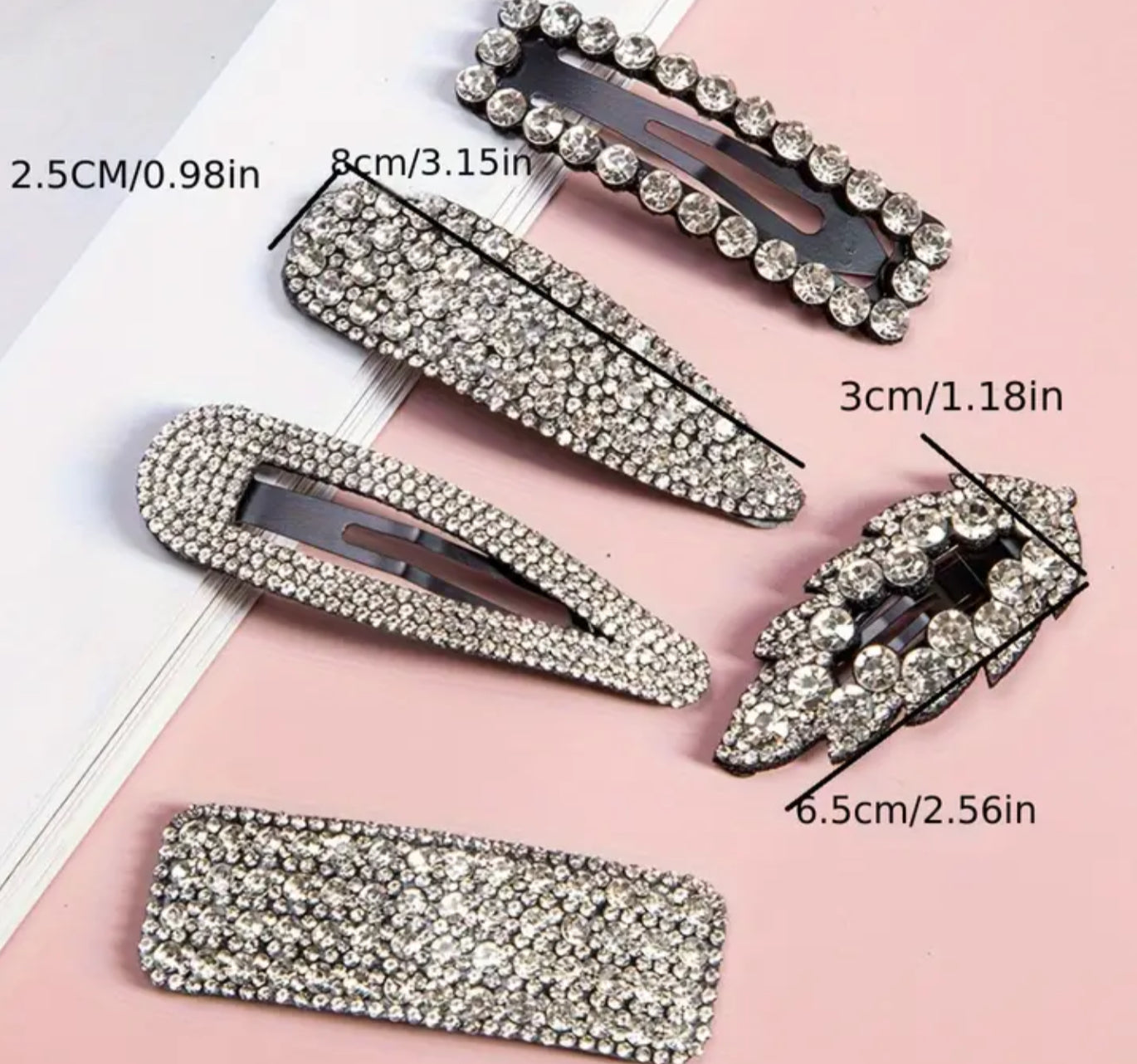 Diamond sparkle hair clip!