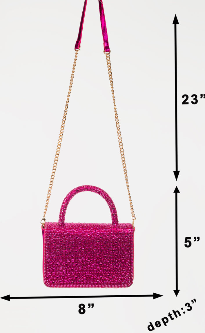Pink or Silver sparkle purse!