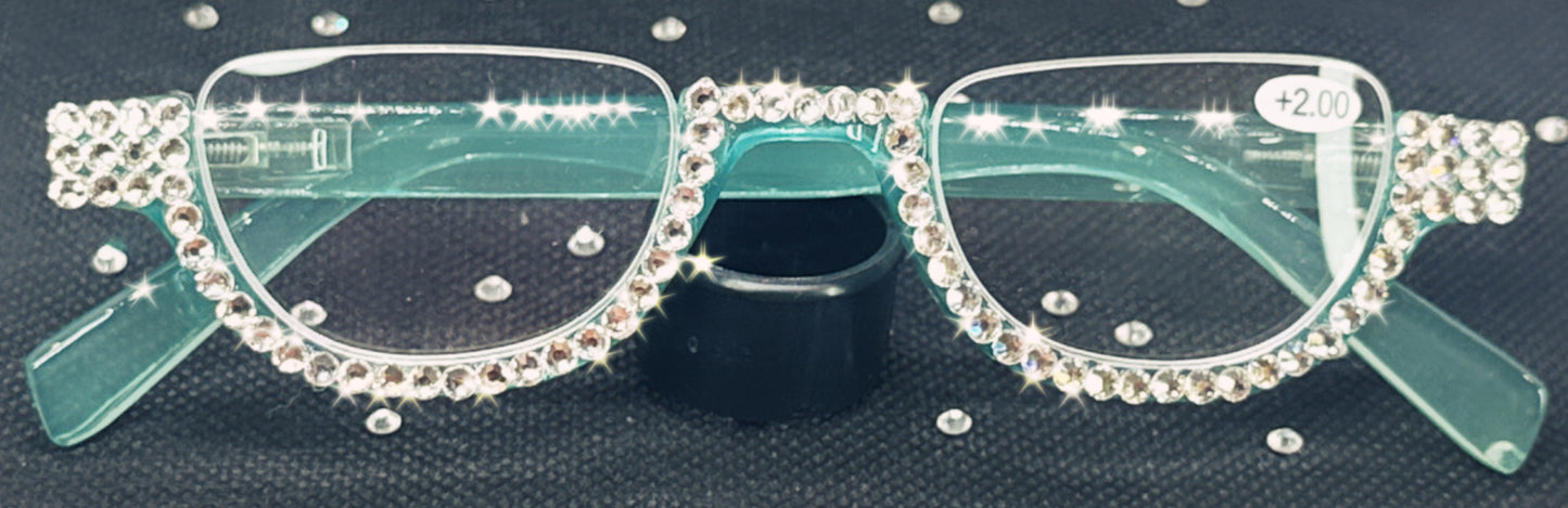 Ocean Luxe Teal Reading Glasses!