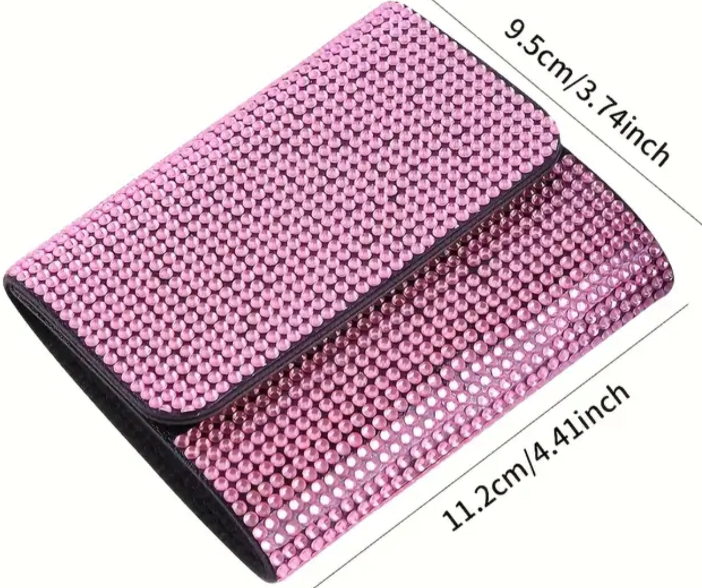 Diamond sparkle trifold wallet!