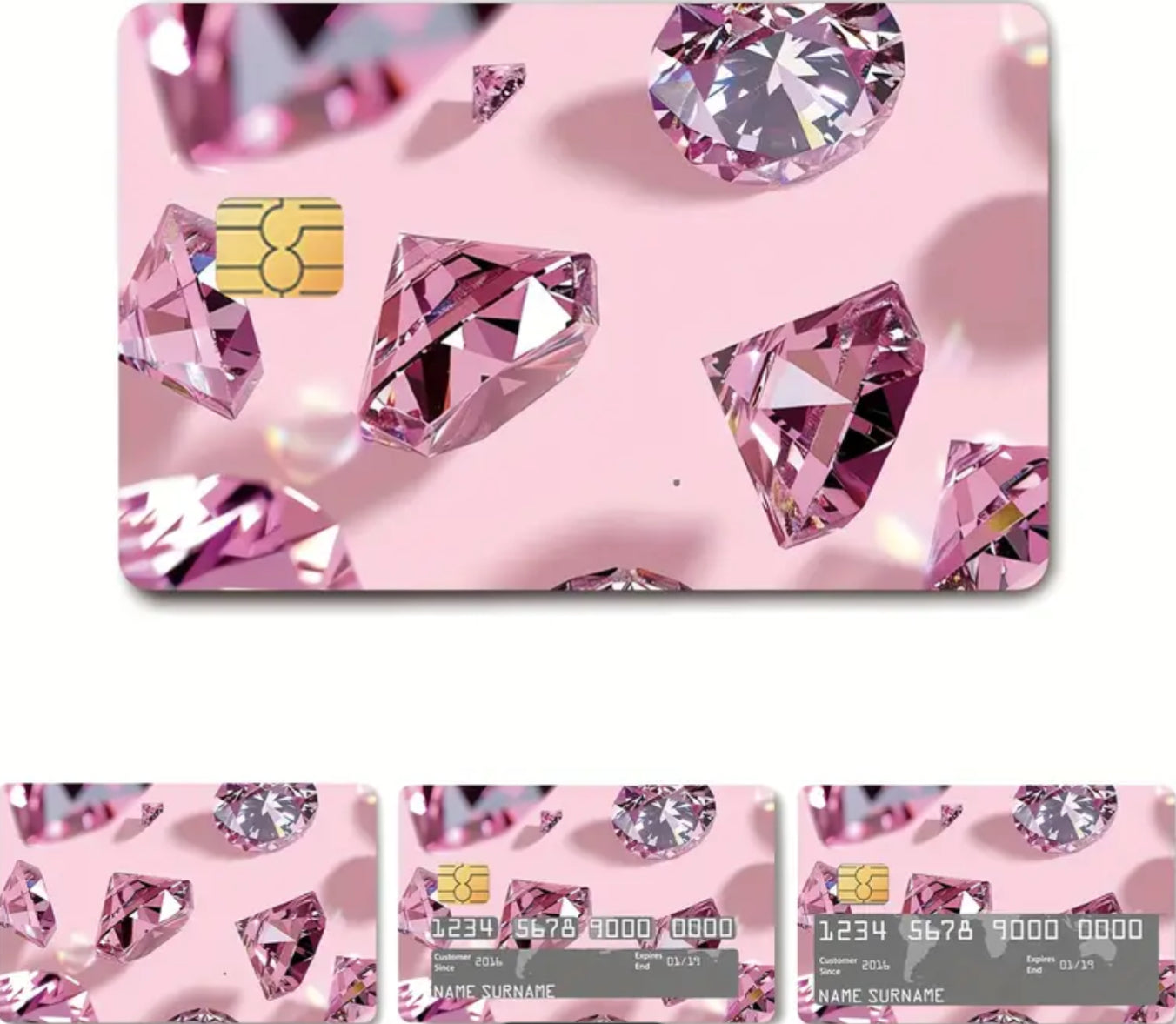 Credit card decals, skins!