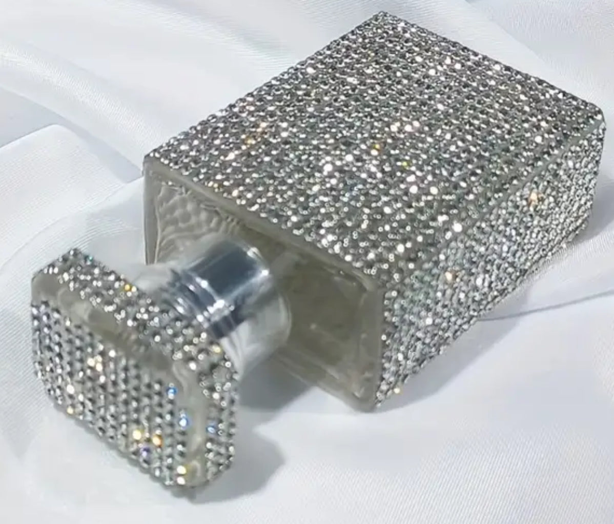 Diamond sparkle refillable perfume bottle!