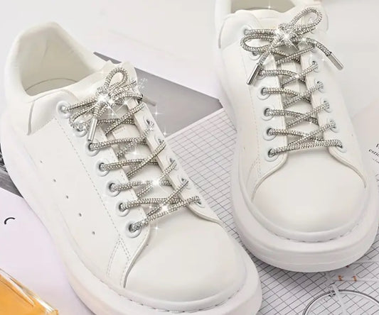 Diamond sparkle rhinestone shoe laces!