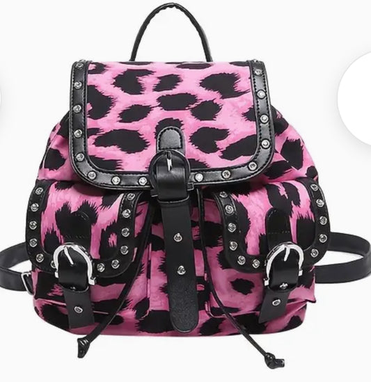 Leopard Print Women’s Backpack!