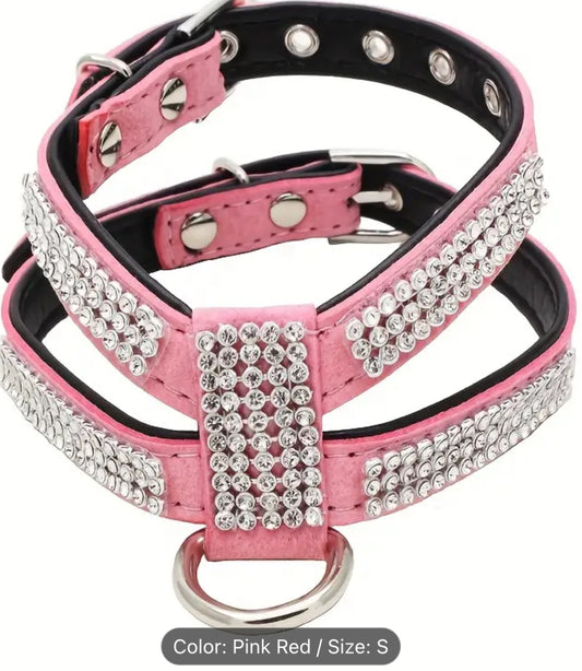 Pink sparkly dog collar!