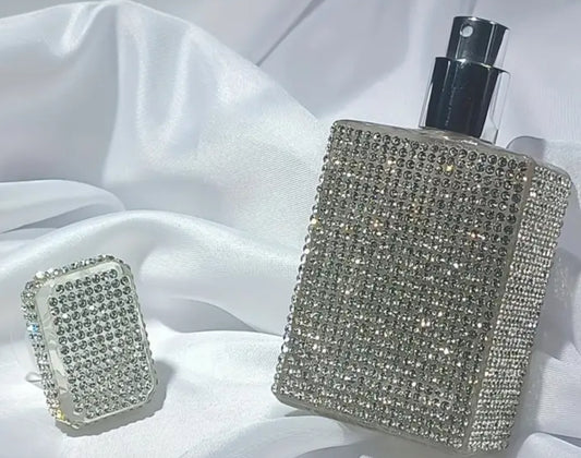Diamond sparkle refillable perfume bottle!