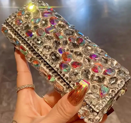 Diamond sparkle eyeglass holders!