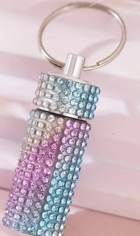 Sparkling rhinestone pill holder!