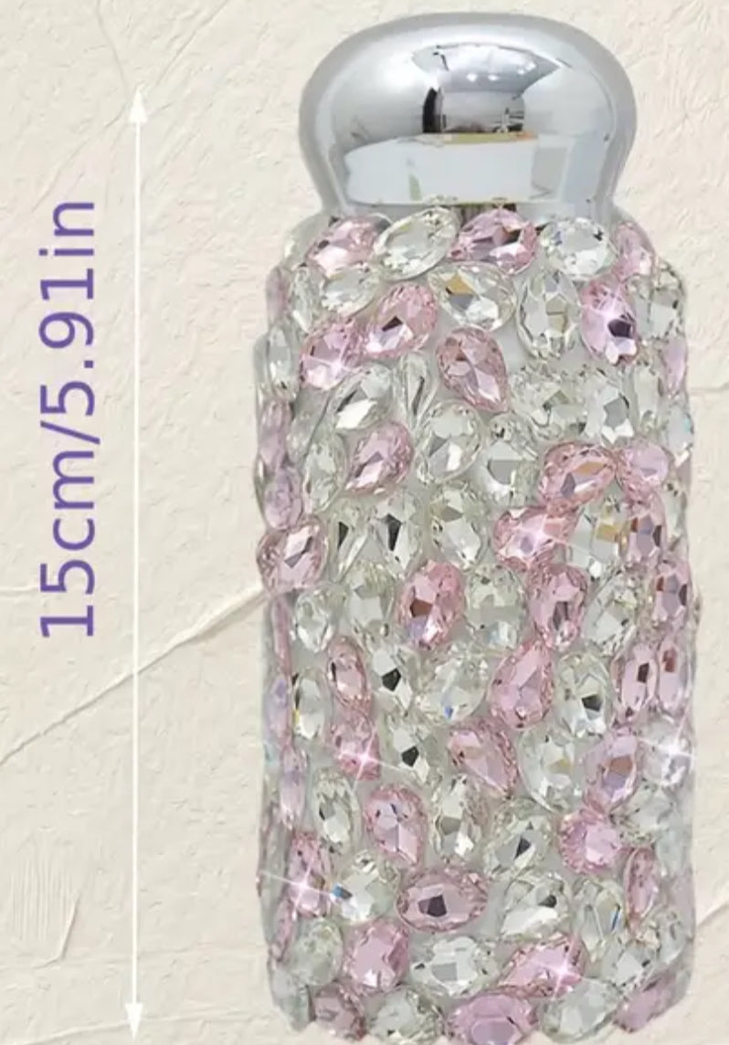 Bejeweled vacuum sealed water bottle!