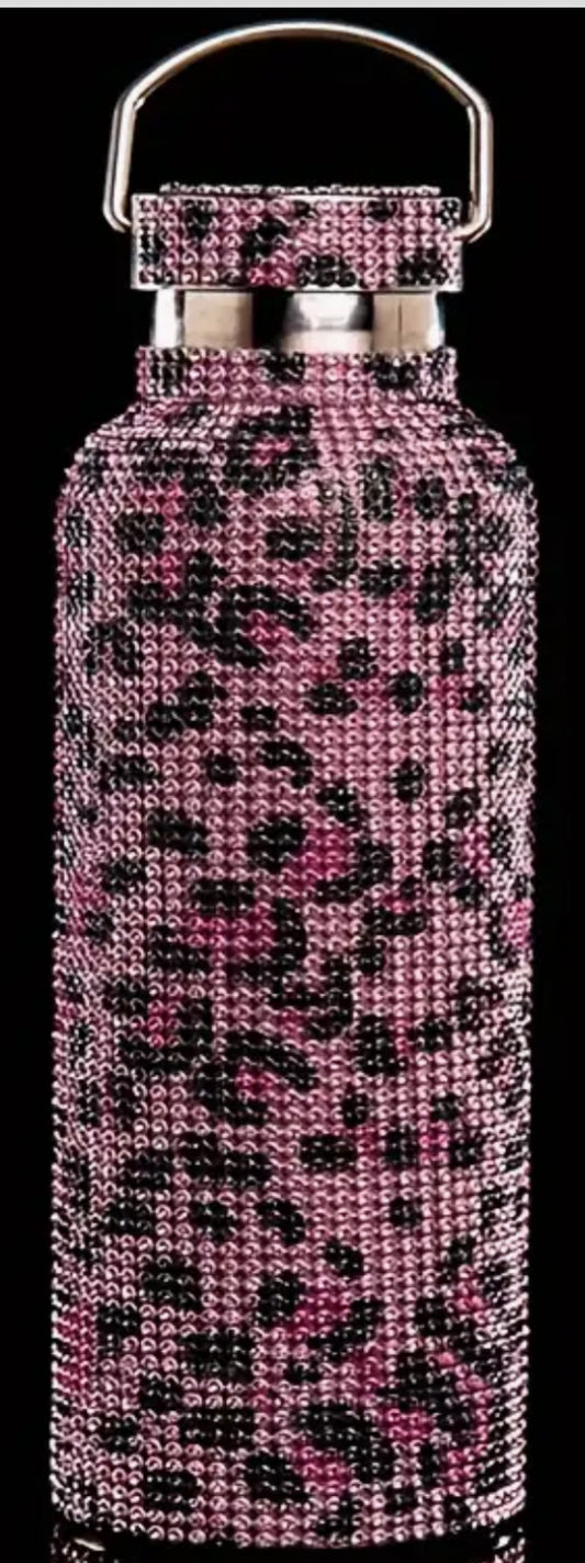 Diamond sparkle vacuum sealed drinking bottle!