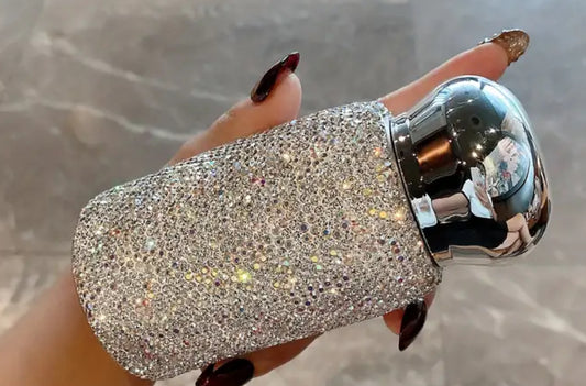 Diamond sparkle vacuum sealed drink cup!