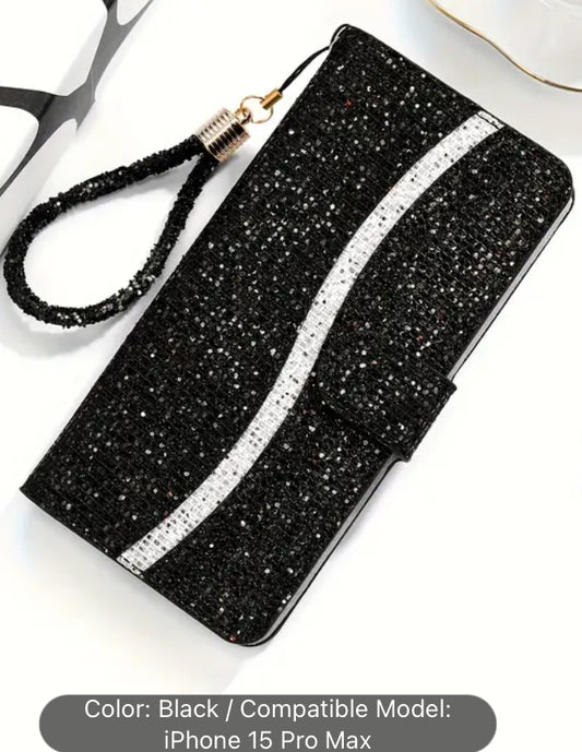 Sparkle black phone case!