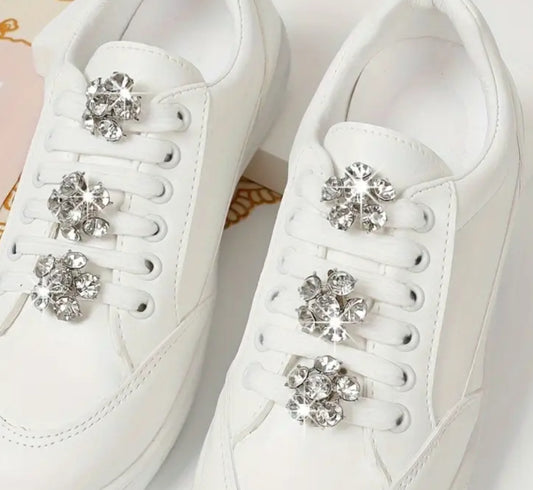 Shoe bedazzled clips. Sparkle yourself from head to toe.