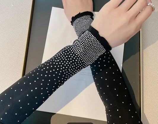 Diamond sparkled arm sleeves!