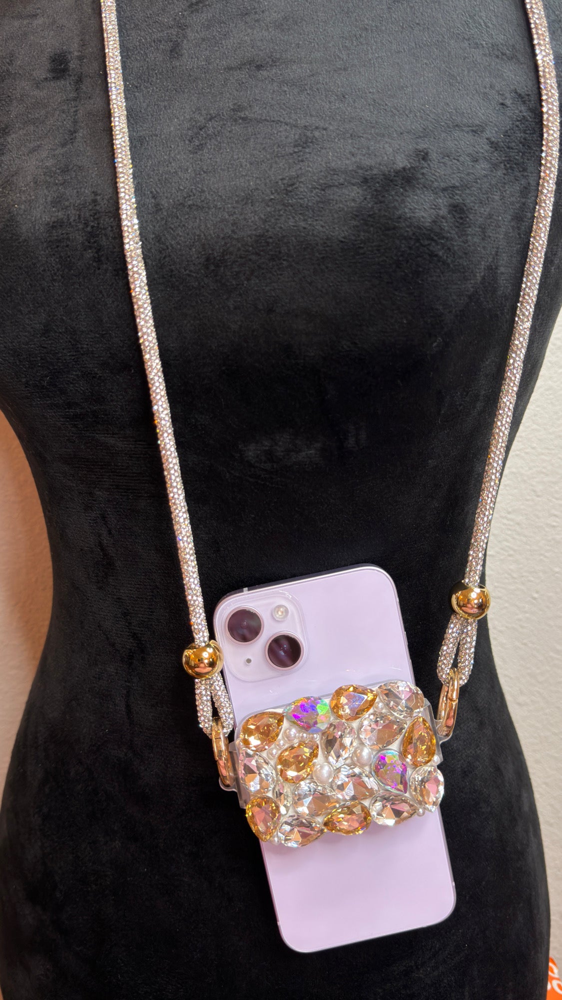 Diamond Sparkle Glam Clamp and Bling Link