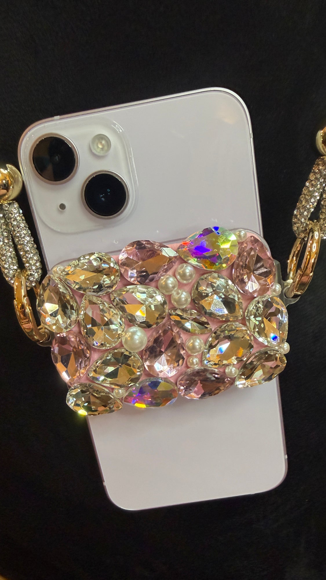 Diamond Sparkle Glam Clamp and Bling Link