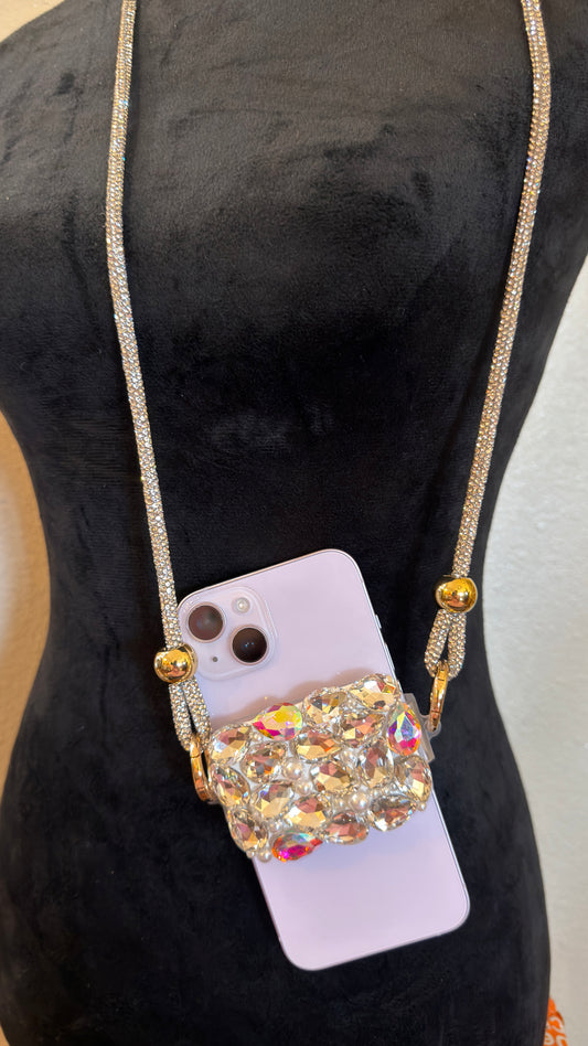 Diamond Sparkle Glam Clamp and Bling Link