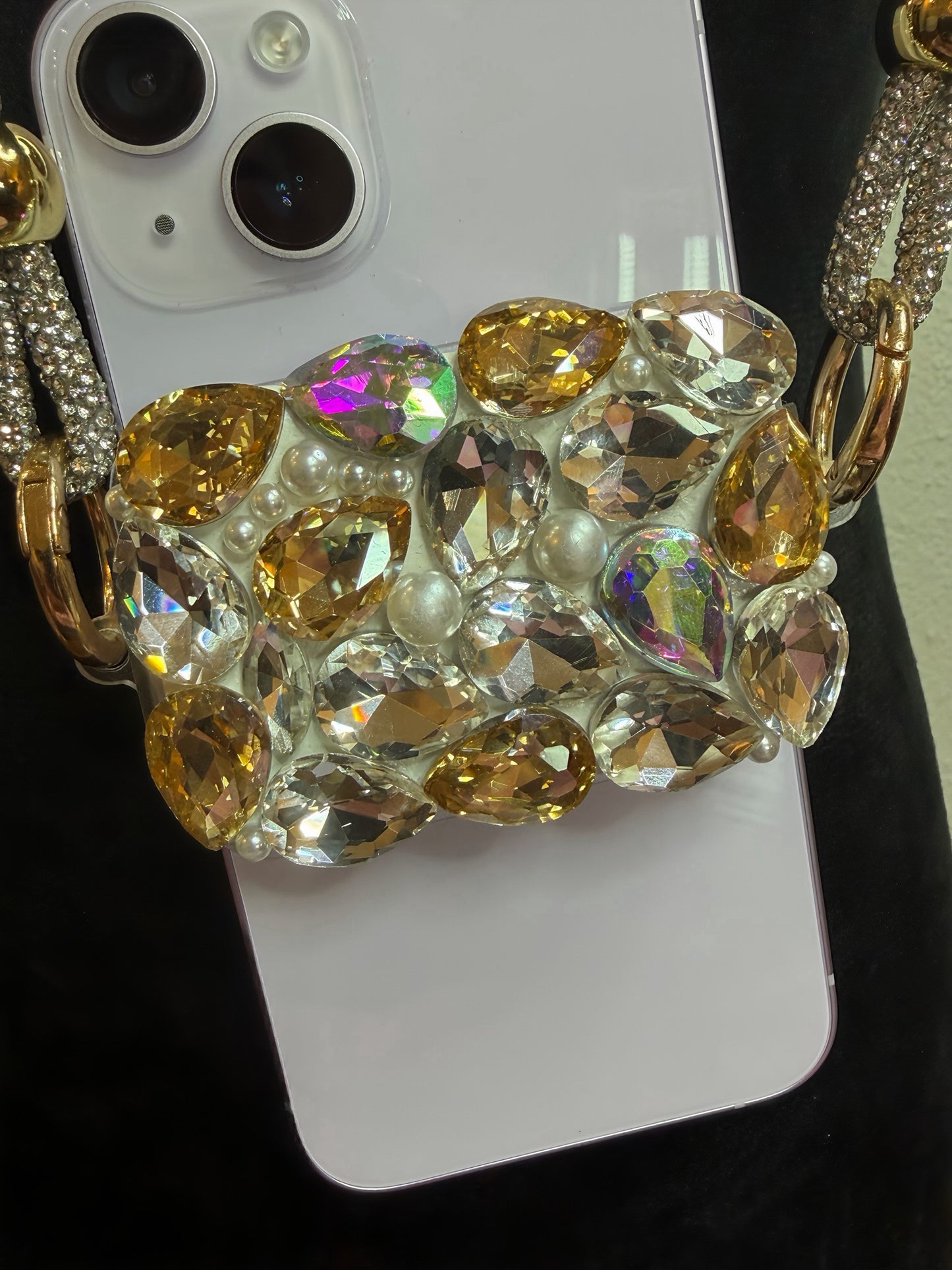 Diamond Sparkle Glam Clamp and Bling Link