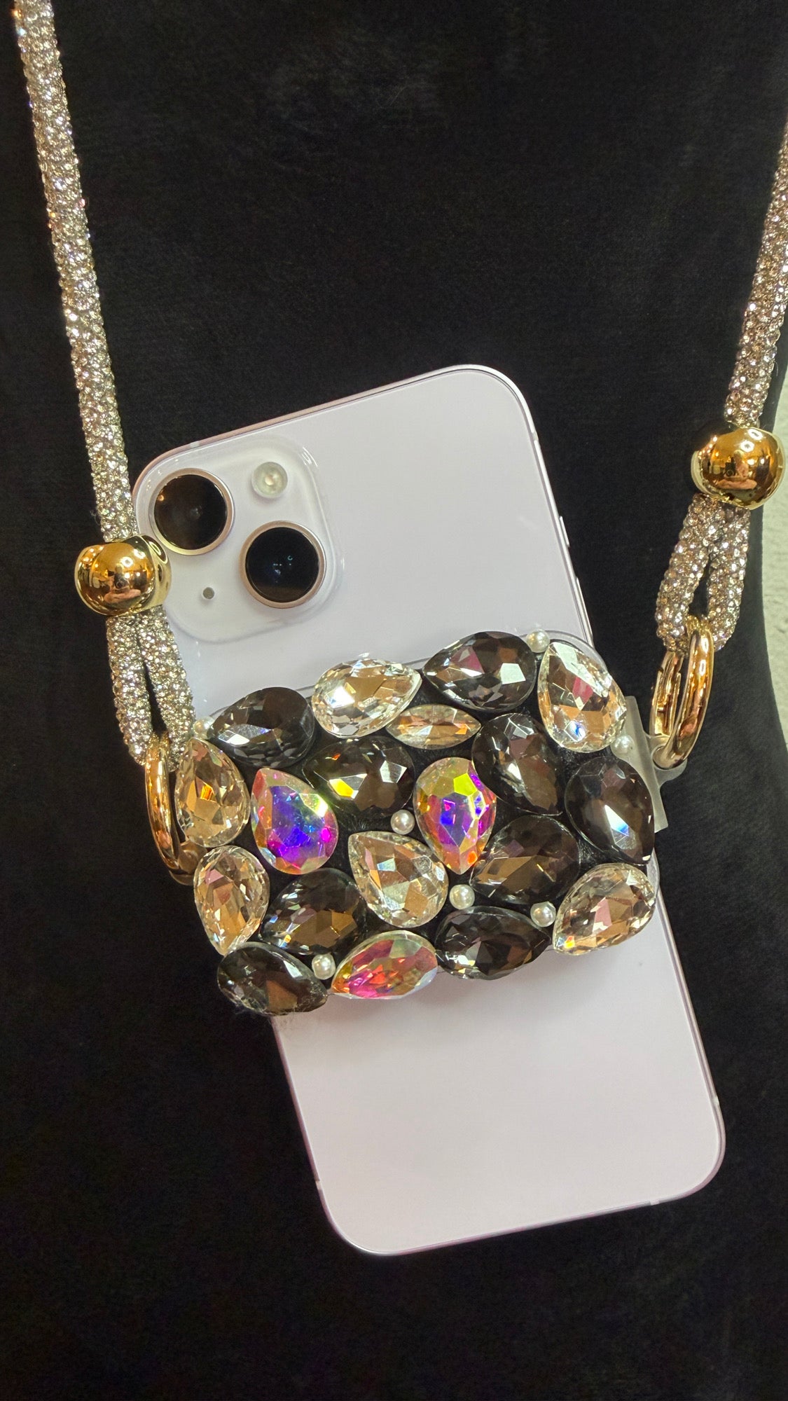 Diamond Sparkle Glam Clamp and Bling Link